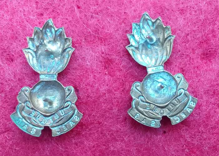 SA Engineers Corps Collar Badges