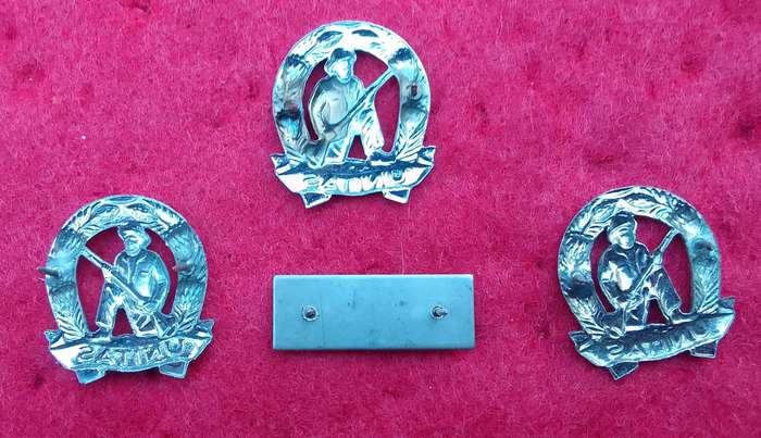 Commando set - (cap+collar+bar)Facing