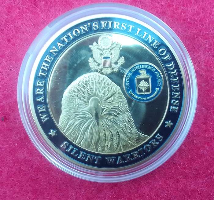 CIA ( Silent Warriors  ) challenge coin