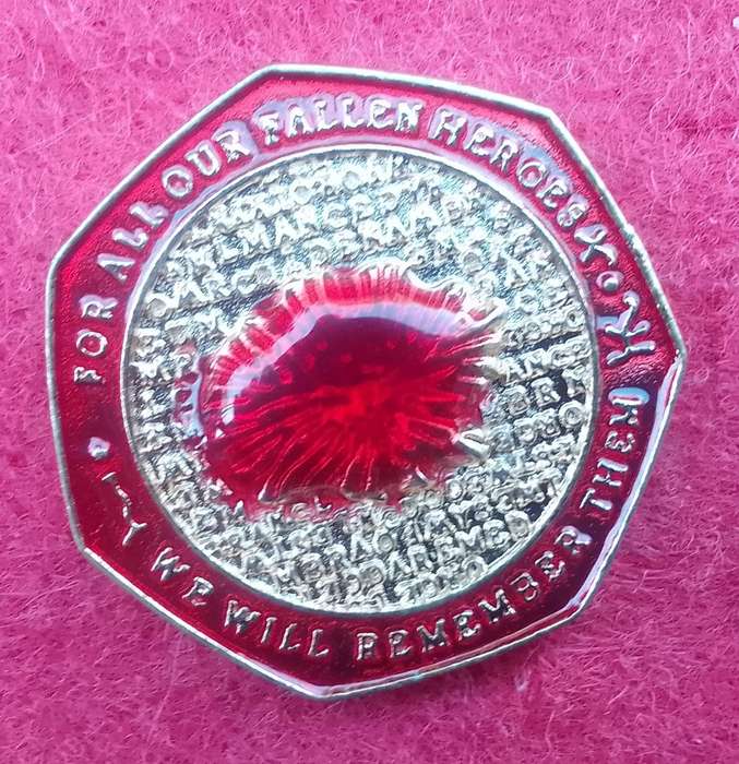 Poppy Flower Commemorative coin