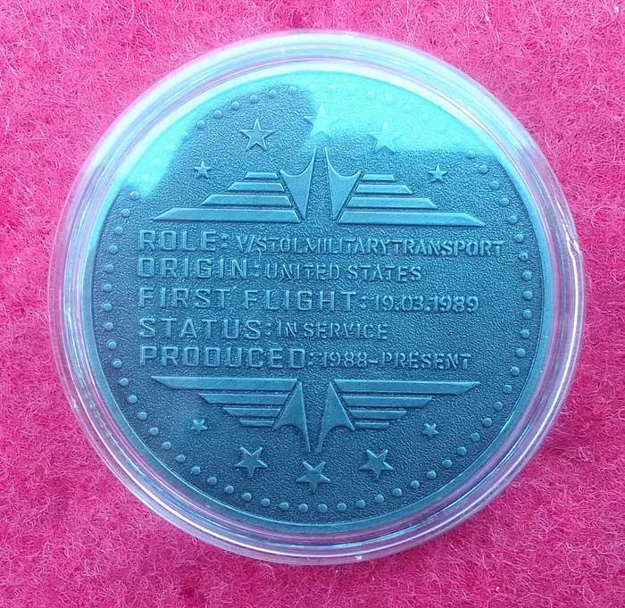 U-22 Osprey challenge coin
