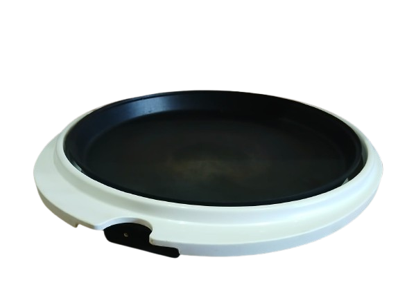 Salton - Electric Pizza Pan with glass lid