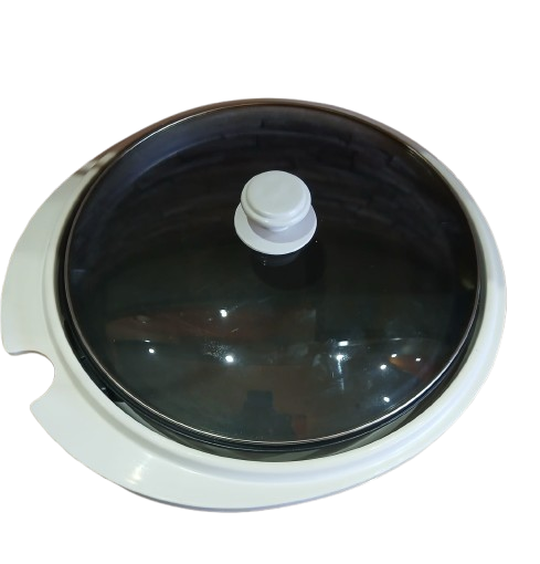 Salton - Electric Pizza Pan with glass lid