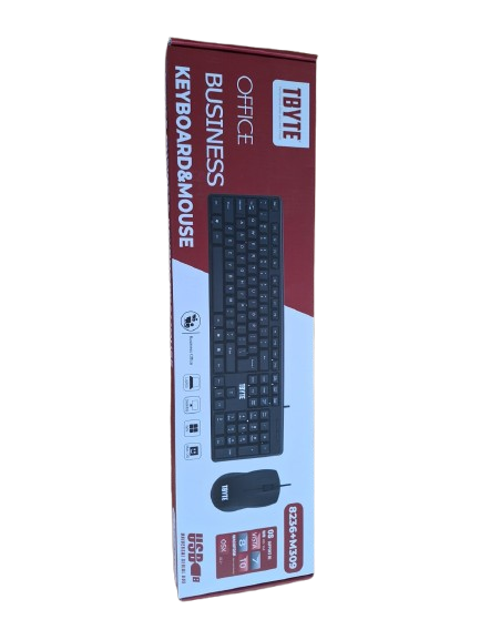 USB Keyboard and Mouse Combo - TBYTE