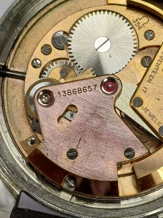 Rare Omega Automatic Seamaster with 354 cal bumper movement, 1952 model
