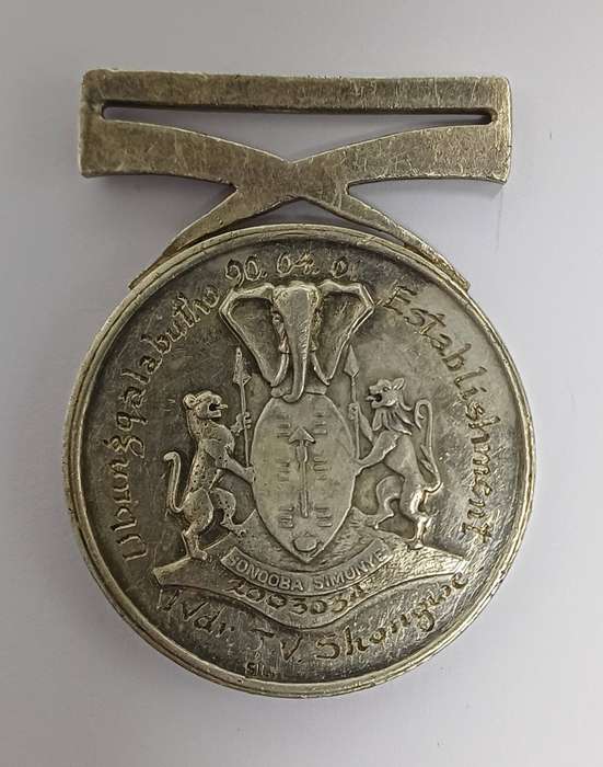 Very Rare KwaZulu Department of Prisons (Correctional Services), Establishment Medal 1990