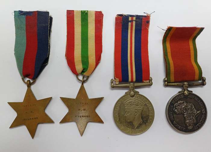 WWII South Africa Medal Group