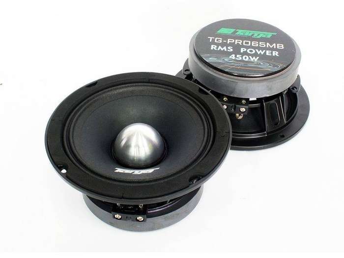 Targa TG-PRO65MB 6" Pro Series 450rms Midbass Speakers