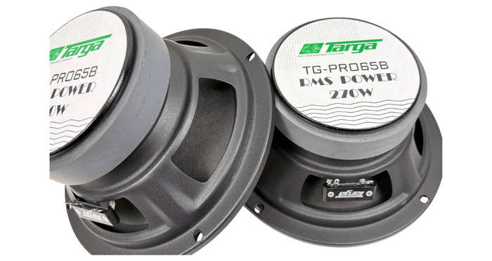 Targa TGPRO65B 6" Pro Series Speaker 270W