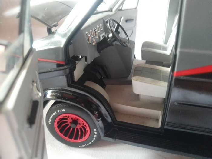 Hot wheels "A Team" van - Elite edition 1:18 scale