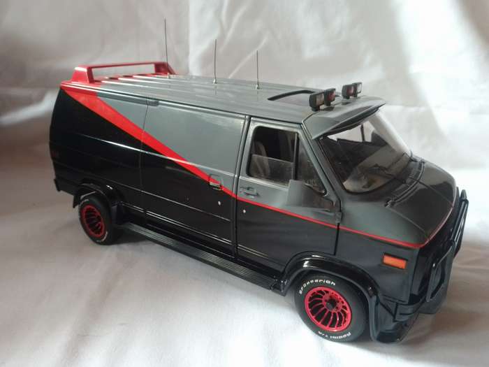 Hot wheels "A Team" van - Elite edition 1:18 scale