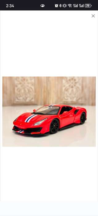 FERRARI 488 PISTA 1:24 Model Collectable in Original Box