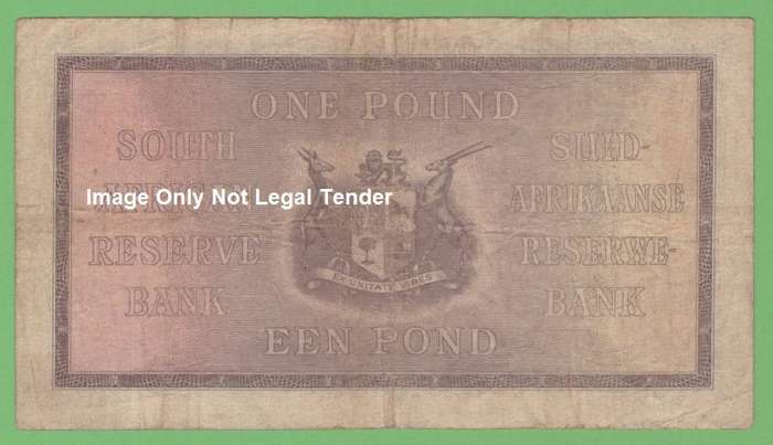 1938 ONE POUND POSTMUS BANK NOTE