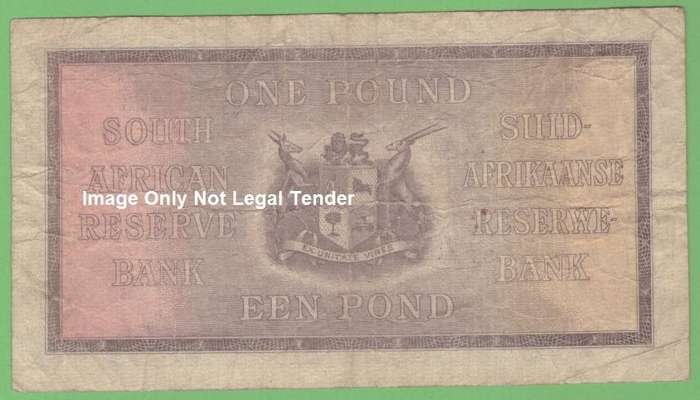 1939 ONE POUND POSTMUS BANK NOTE