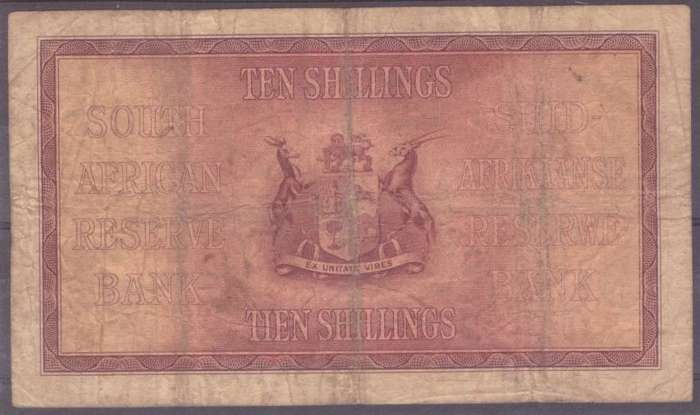 1941 10 SHILLINGS POSTMUS BANK NOTE