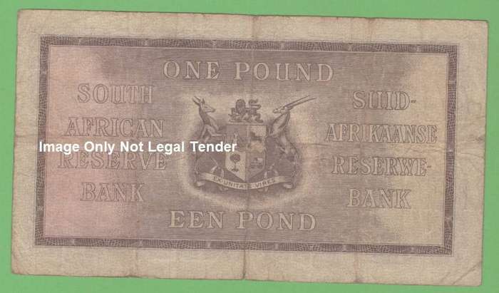 1941 ONE POUND POSTMUS BANK NOTE