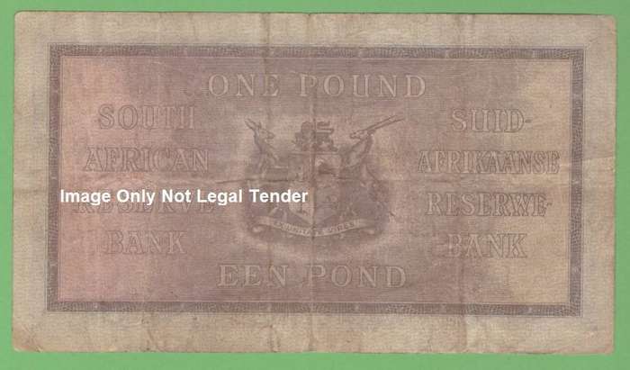 1944 ONE POUND POSTMUS BANK NOTE