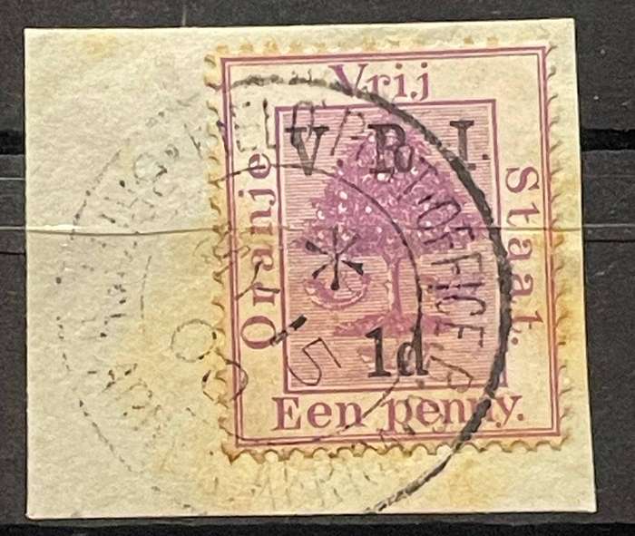 1900 OFS - BRITISH ARMY S.AFRICA FIELD POST USAGE - 1d SACC 60 [MY 15 00]