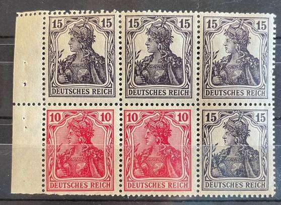DEUTSCHES REICH Mi. #H-Blatt 21 MNH booklet stamp pane! CV $180.00 R3140