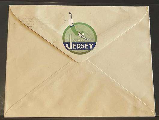 GERMANY JERSEY FDC 8 JUNE 1943 1½ D LIGHTHOUSE