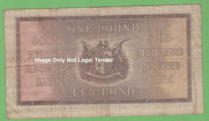 1934 ONE POUND POSTMUS BANK NOTE