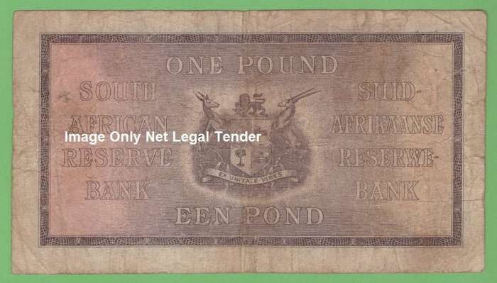 1936 ONE POUND POSTMUS BANK NOTE
