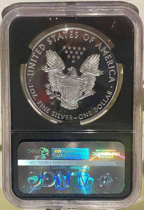 2016 W Proof Silver Eagle 1 oz NGC PF70 Ultra Cameo First Releases