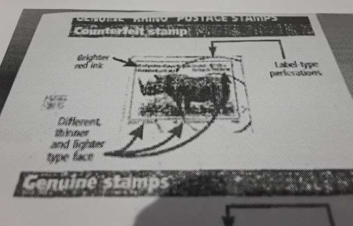 Replica Stamp discovered by the Late Angela Braun