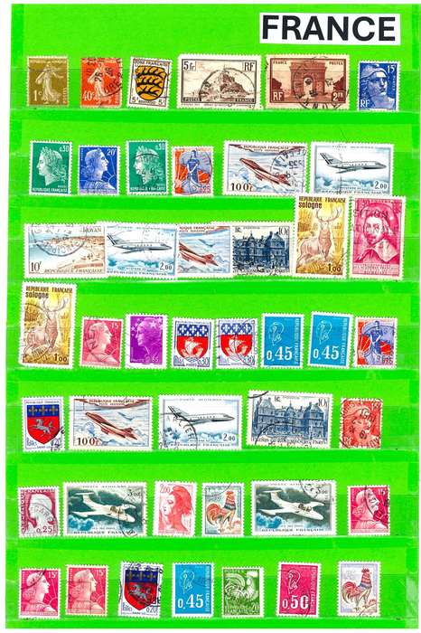 FRANCE- stamps