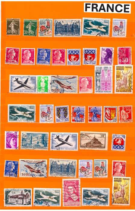 FRANCE- stamps