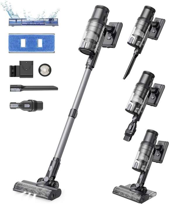 Proscenic P11 Cordless Vacuum Cleaner & Mopper  450W, 25000Pa Suction Power  Brand New