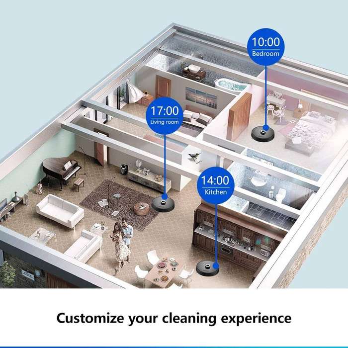 Proscenic M8 Pro Robotic Vacuum & Mop  LiDAR Self-Emptying  Brand New