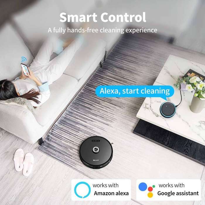 Proscenic M8 Pro Robotic Vacuum & Mop  LiDAR Self-Emptying  Brand New
