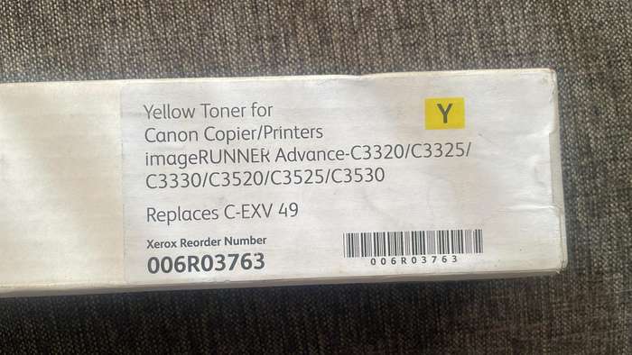 Xerox Yellow Toner  006R03763 (OEM)