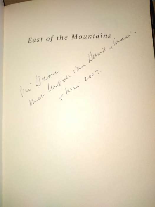 East of the Mountains - David Guterson