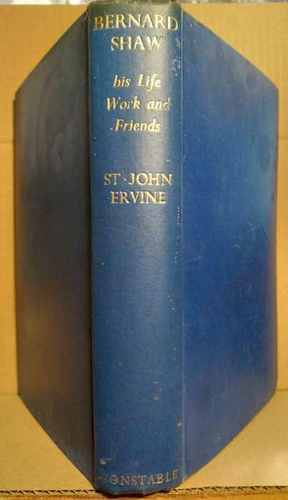 Bernard Shaw: His Life work and friends - St. John Ervine (Large Hardcover)
