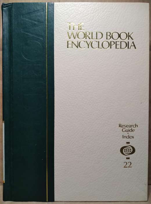 The World Book Encyclopedia Research Guide Index Vol 22 - World Book Inc.