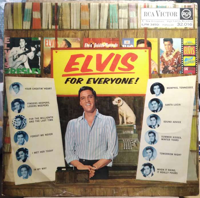 Elvis - For Everyone LP
