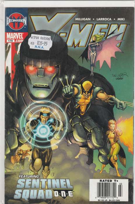 X-Men #179 Newsstand Edition