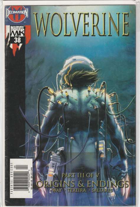 Wolverine #38 Newsstand Edition