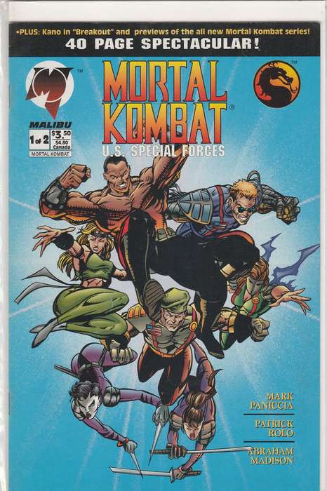 Mortal Kombat U.S. Special Forces (2 Books)