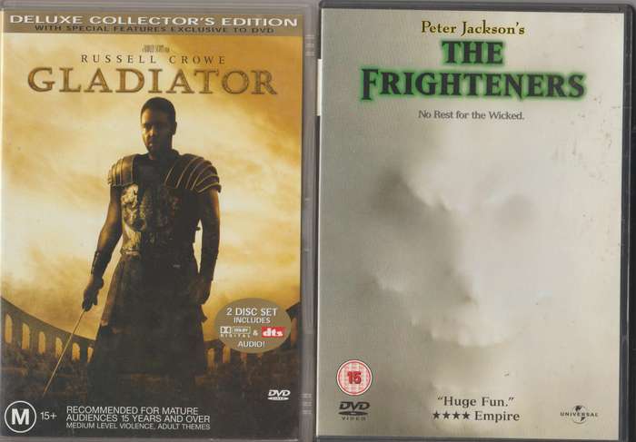 Gladiator/ The Frighteners DVD Combo