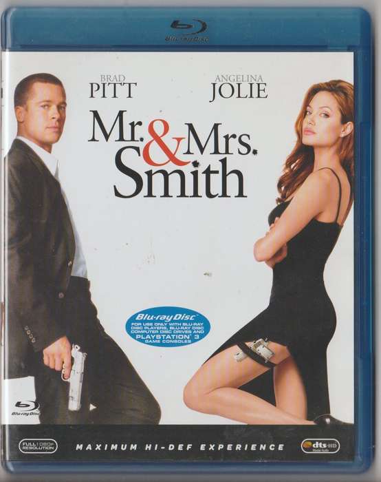 Mr. & Mrs. Smith Blu-Ray