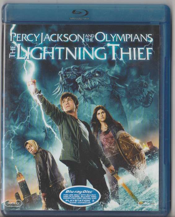 Percy Jackson and The Olympians: The Lightning Thief Blu-Ray
