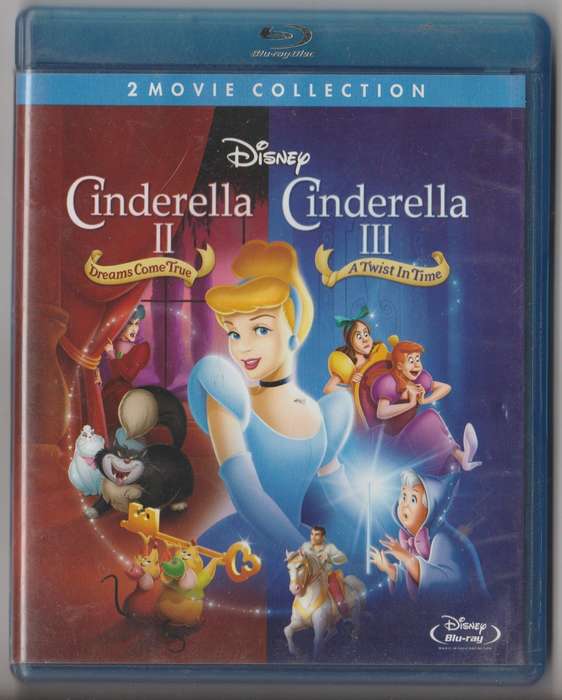 Cinderella II & III Blu-Ray