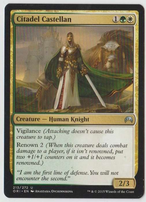 Magic The Gathering - Citadel Castellan