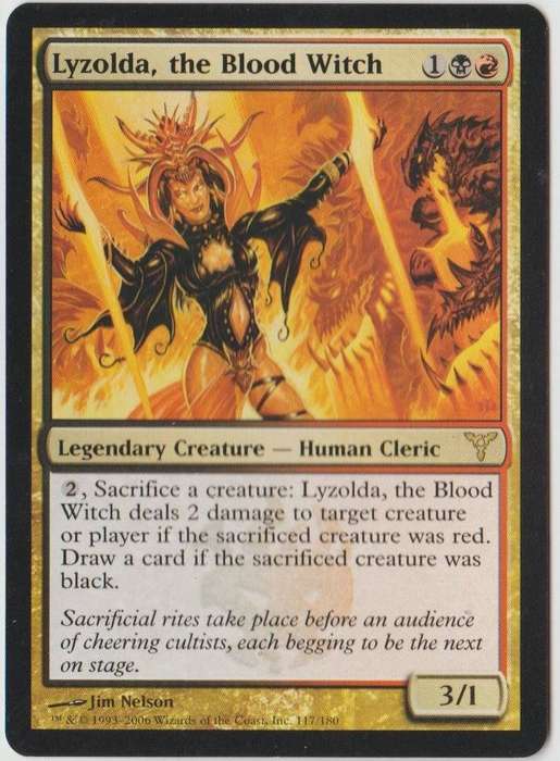 Magic The Gathering - Lyzolda, the Blood Witch