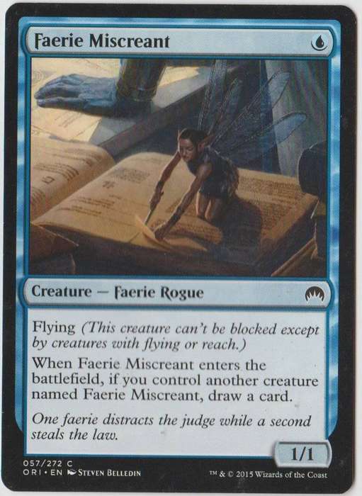 Magic The Gathering - Faerie Miscreant