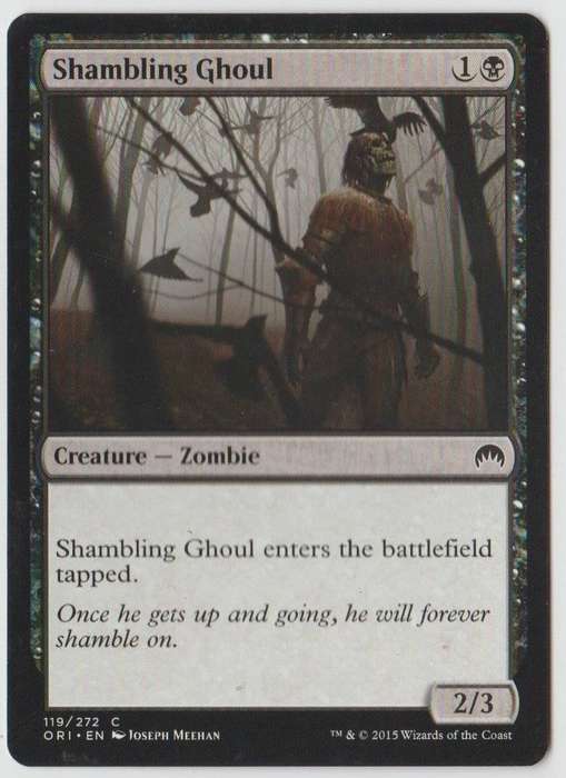Magic The Gathering - Shambling Ghoul