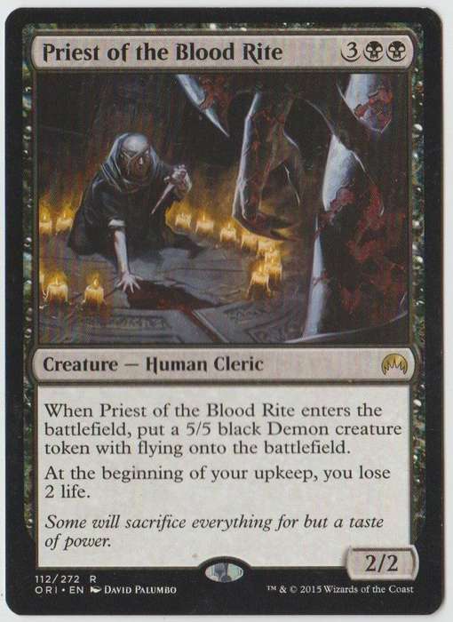 Magic The Gathering - Priest of the Blood Rite